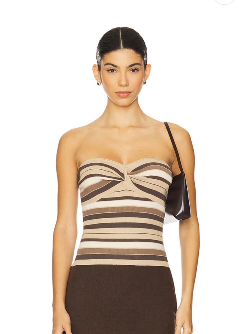 Heartloom Emmett Top in Taupe XS